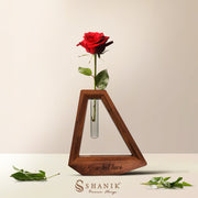 Personalized Flower Vase  Stem Vase - Custom Engraved Gift for Her