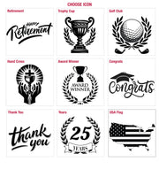 a bunch of logos that are on a white background