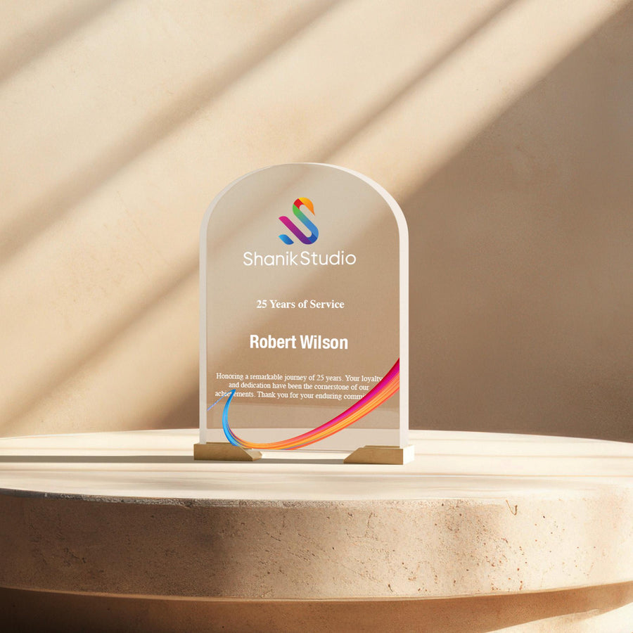 Personalized Award Customized Acrylic Trophy