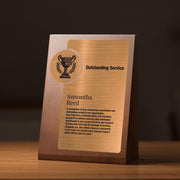 Office Plaque Gift Acrylic Display Photo Block Award