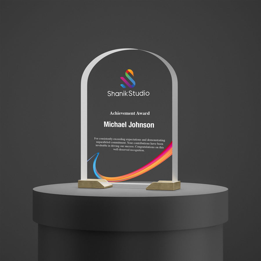 Personalized Award Customized Acrylic Trophy