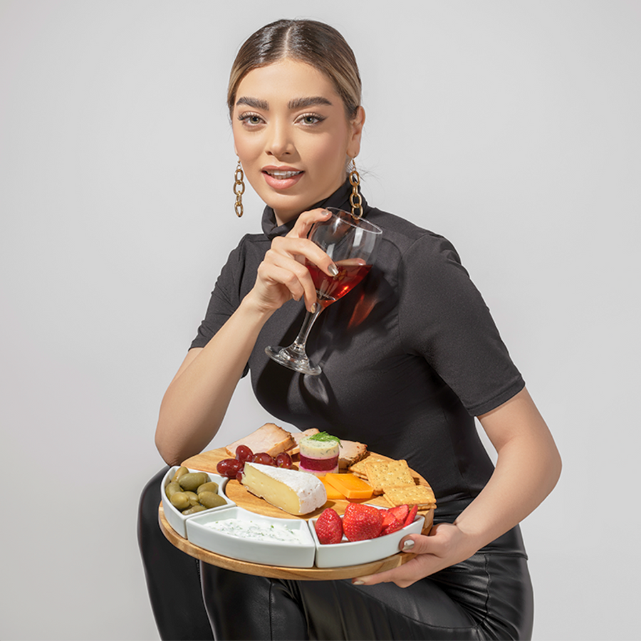 Shanik Round Cheese Board