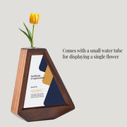 Modern Printed Award Plaque Trophy Display