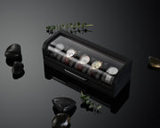 Personalized Box for 5 Watches  Custom Engraved Watch Display Case  Leather Watch Box for Men