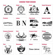 a bunch of different type of logos