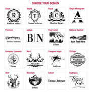 a bunch of different type of logos