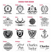 a bunch of logos that are on a white background