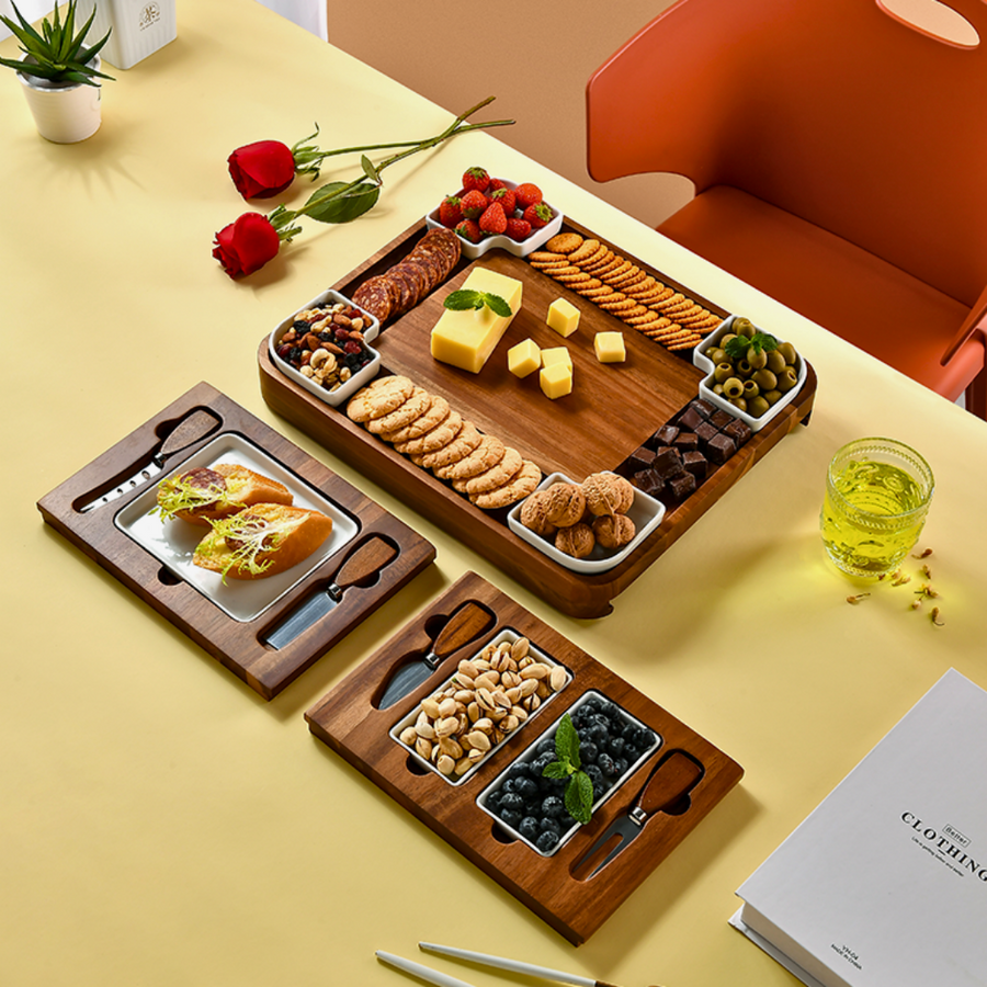 Acacia Multisectional Cheese Board
