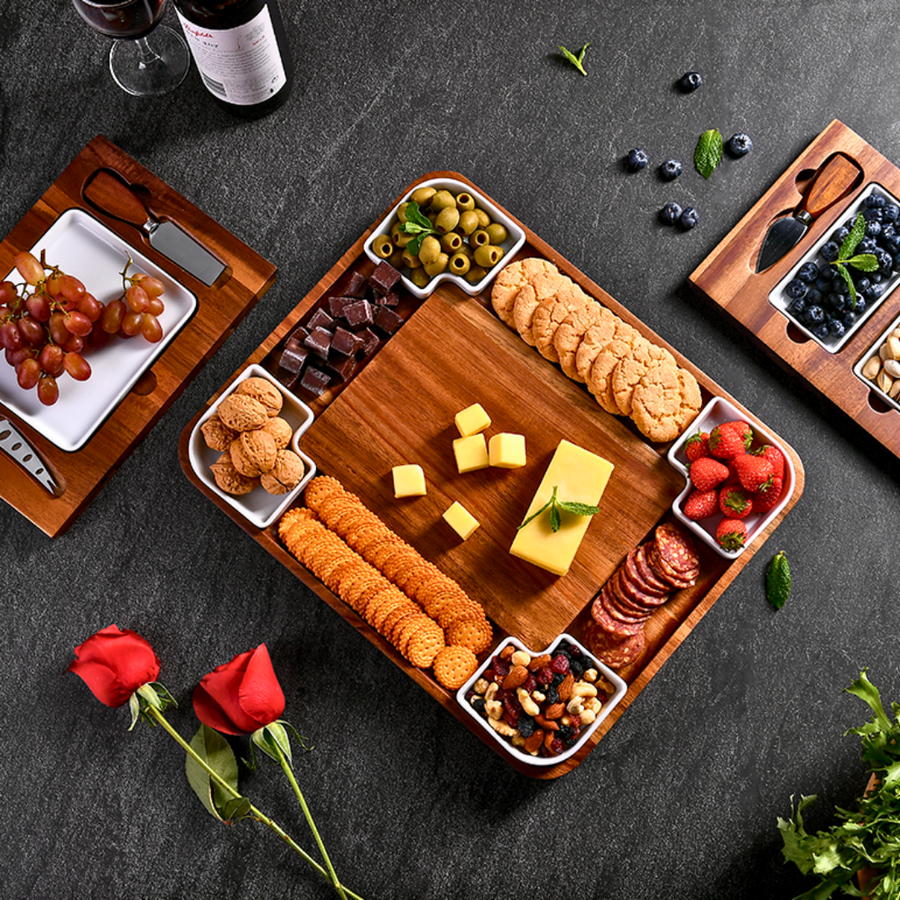 Acacia Multisectional Cheese Board