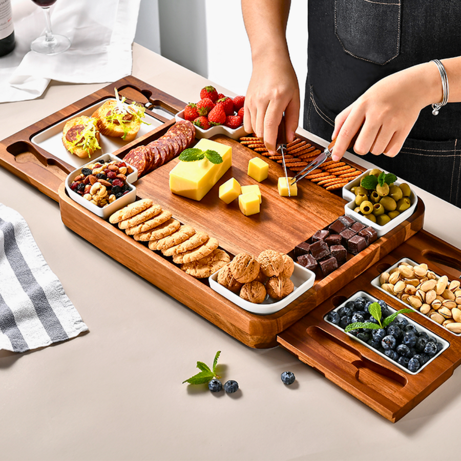 Acacia Multisectional Cheese Board