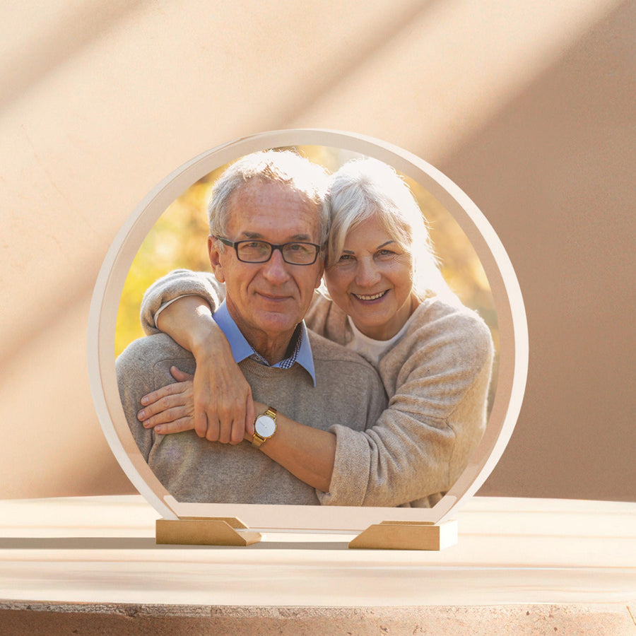 custom acrylic photo plaque