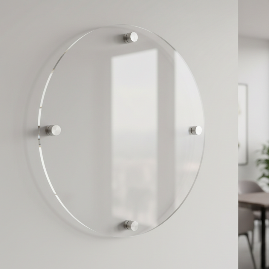 Meeting room writable blank acrylic board wall mounted office task board clear acrylic dry erase board reception announcement acrylic sign