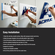 Beauty salon wall letters 3d acrylic makeup studio logo sign reception wall decor business name lash technician laser cut acrylic sign