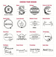 Personalized 20 Inch Lazy Susan Turntable New Home Gift Realtor Closing Gift