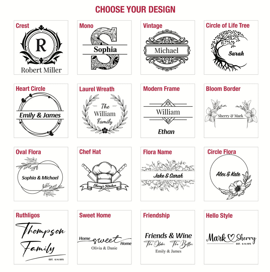 Personalized 20 Inch Lazy Susan Turntable New Home Gift Realtor Closing Gift