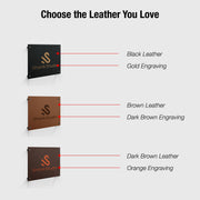 Custom Leather Office Sign Personalized Name Plate Executive Door Plaque Modern Workplace Decor Professional Office Gift