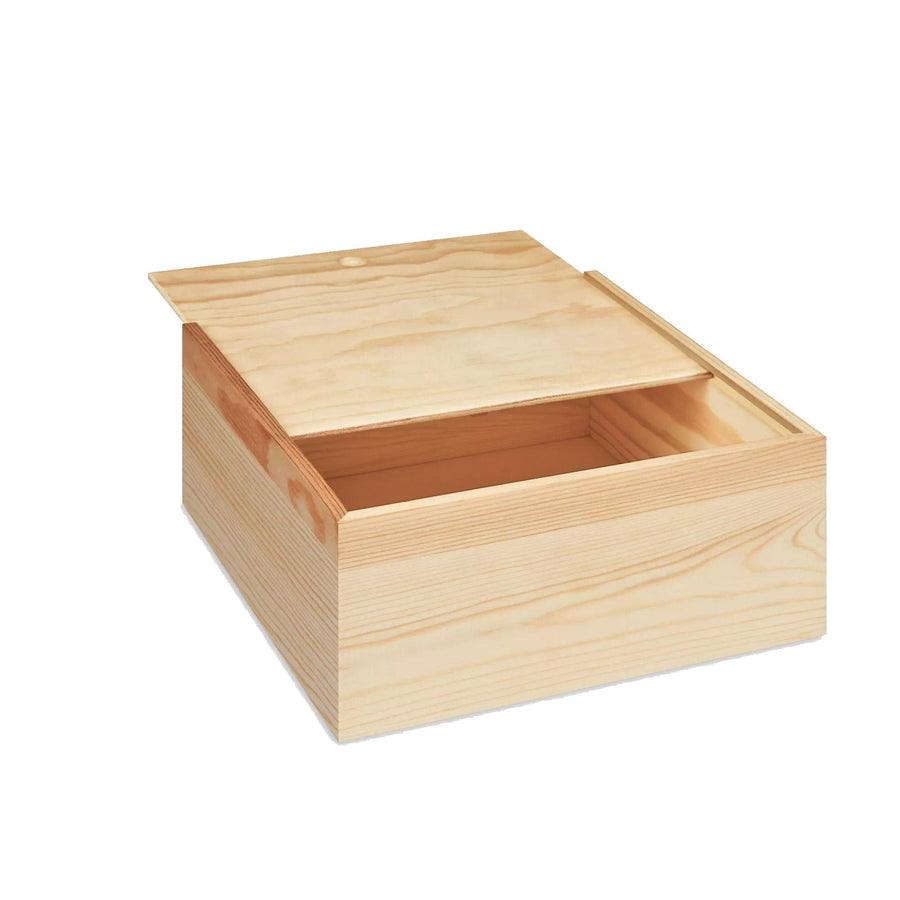rustic winter keepsake box