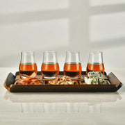 Groomsmen gift engraved whiskey set hostess gift ideas personalized brandy glasses snack coasters flight set bourbon themed gifts for him