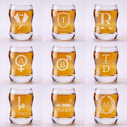 Engraved Tasting Glasses Gift for Beer Lover Personalized Beer Flight Set with Wooden Paddle Craft Beer Sampler Board with Snack Coasters