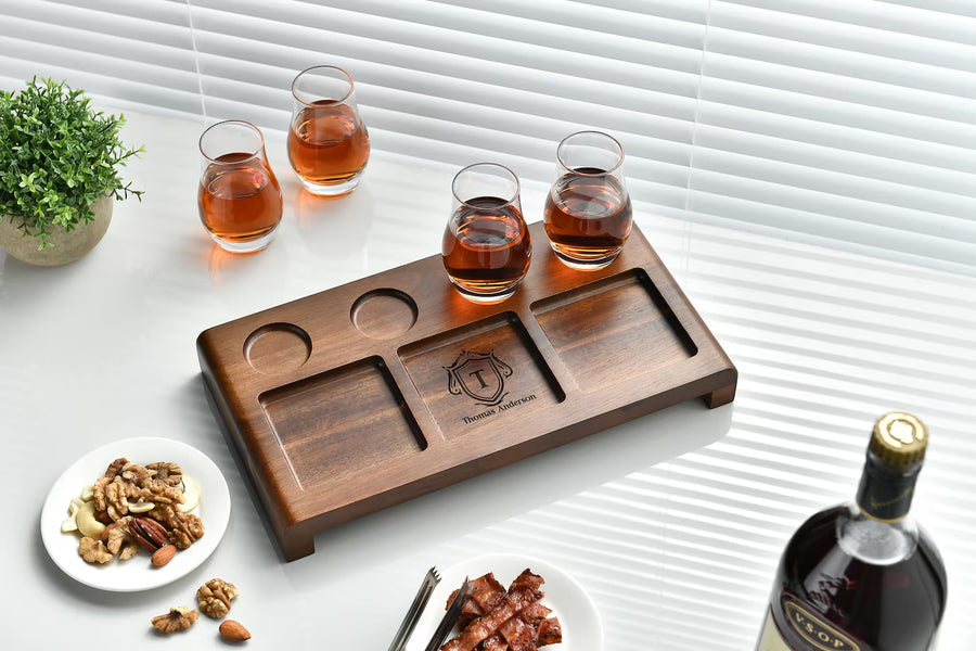Custom whiskey glasses custom groomsmen gifts personalized glassware custom old fashion glass whiskey serving tray custom bar gifts for men