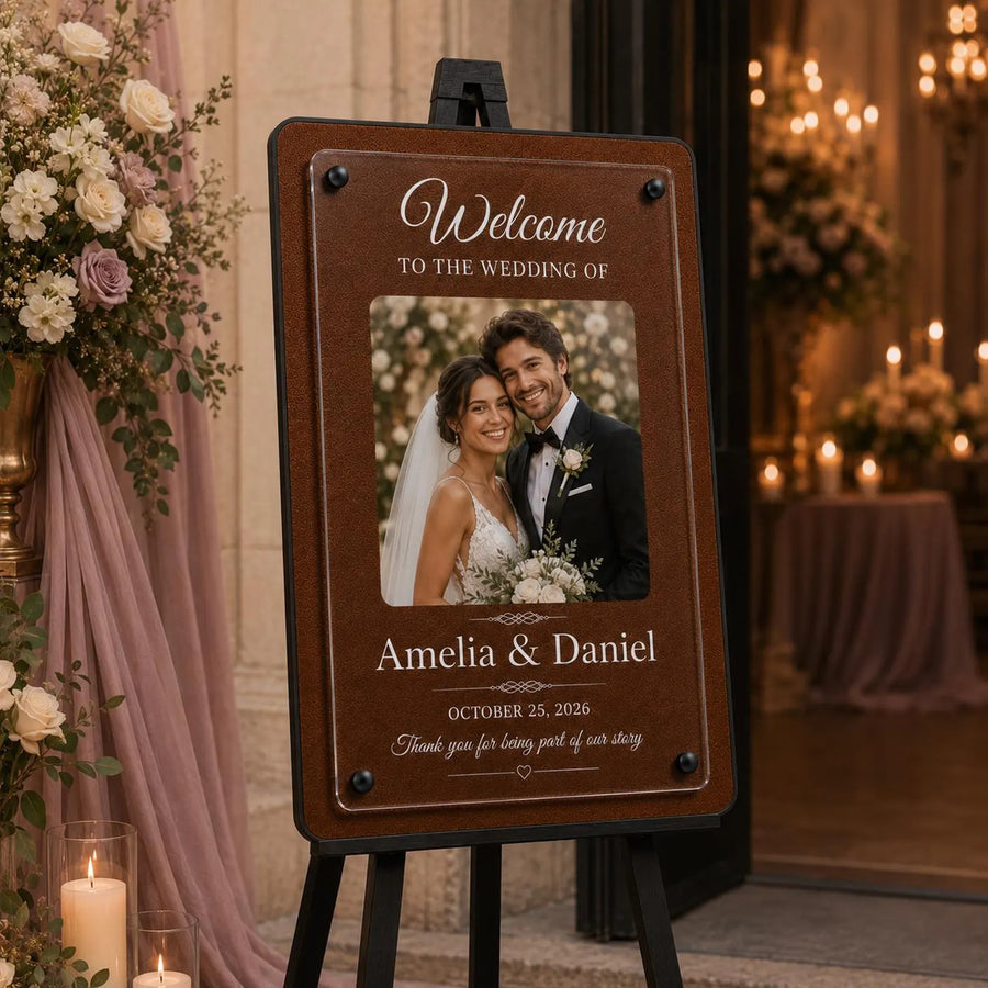 Wedding directional sign customizable wedding sign event welcome board engagement party decor welcome poster board modern wedding sign