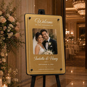 Wedding directional sign customizable wedding sign event welcome board engagement party decor welcome poster board modern wedding sign