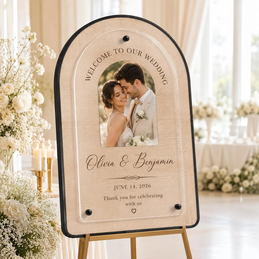 Wedding directional sign customizable wedding sign event welcome board engagement party decor welcome poster board modern wedding sign