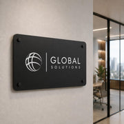 Realtor welcome sign for business real estate agent sign wall decor acrylic floating business real estate decor advertising custom made sign