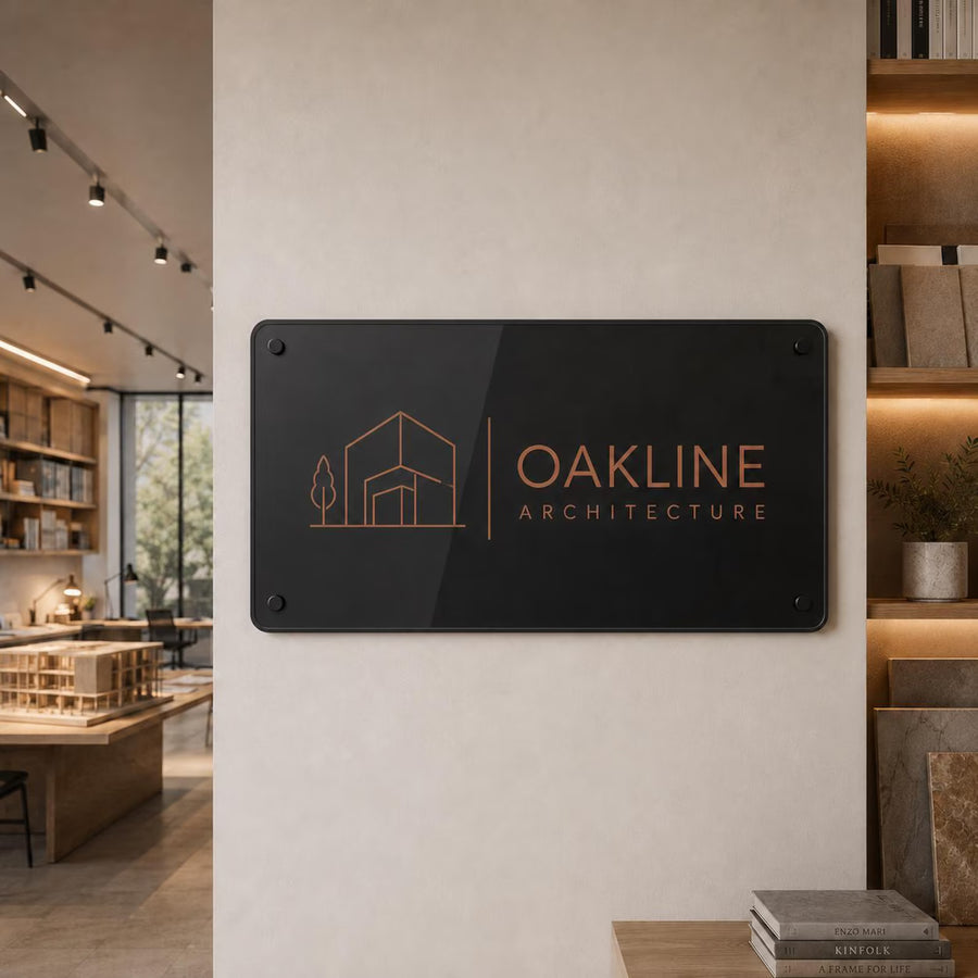 Realtor welcome sign for business real estate agent sign wall decor acrylic floating business real estate decor advertising custom made sign
