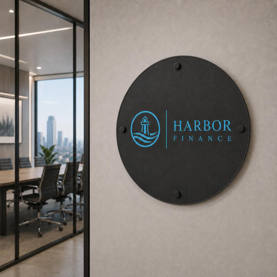 Realtor welcome sign for business real estate agent sign wall decor acrylic floating business real estate decor advertising custom made sign