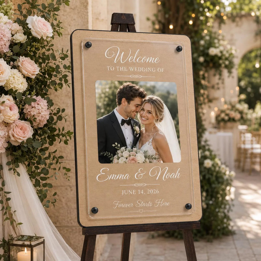 Wedding directional sign customizable wedding sign event welcome board engagement party decor welcome poster board modern wedding sign