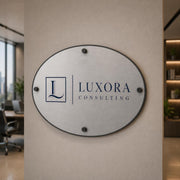 Realtor welcome sign for business real estate agent sign wall decor acrylic floating business real estate decor advertising custom made sign