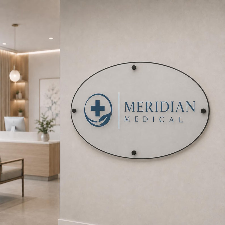 Realtor welcome sign for business real estate agent sign wall decor acrylic floating business real estate decor advertising custom made sign