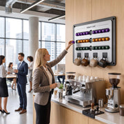 Nespresso Pod Holder Wall Mounted Nespresso Capsule Organizer Coffee Pod Storage Coffee Bar Organizer Space Saving Nespresso