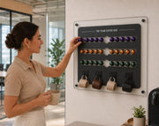 Nespresso Pod Holder Wall Mounted Nespresso Capsule Organizer Coffee Pod Storage Coffee Bar Organizer Space Saving Nespresso