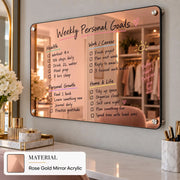 Meeting room writable blank acrylic board wall mounted office task board clear acrylic dry erase board reception announcement acrylic sign