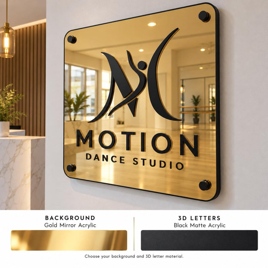 Acrylic wall name plate personalized acrylic name sign custom 3d on acrylic doctor office sign company logo wall plaque name board