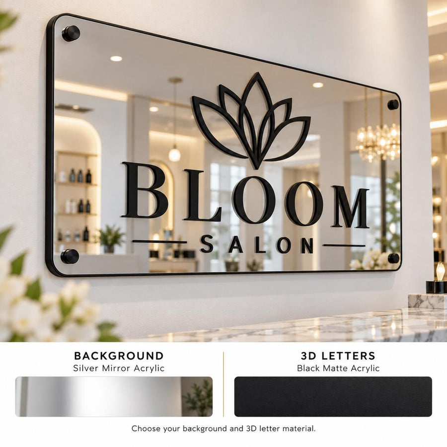 Acrylic wall name plate personalized acrylic name sign custom 3d on acrylic doctor office sign company logo wall plaque name board