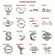 Personalized Watch Box For Women 8 Divider Slots Engraved Wooden Jewelry Display Organizer with Drawers Custom Anniversary Gift For Her