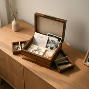 Custom couple photo print wedding shadow box 1 year anniversary memory box gift for newlyweds romantic gift for her bridal shower gift