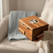 Custom Dog Photo Memorial Box Personalized Pet Keepsake Chest Pet Loss Gift Dog Remembrance Sympathy Gift