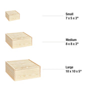 Minimalist baby memory box with clear lid print baby photo birth stats organic nursery decor newborn milestone storage gift for new mom