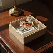 1 Year Anniversary Gift for Wife Romantic Keepsake Box for Her Personalized Anniversary Memory Box Wedding Vow Storage Custom Acrylic Lid