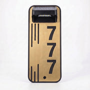 Solar led modern house number plaque illuminated unique number plate for home wall mounted acrylic outdoor lighted door number sign
