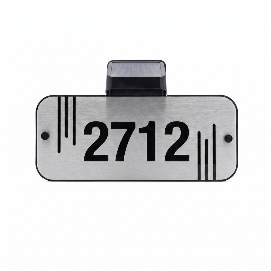Home number sign led display adress acrylic sign house number adress plaque farmhouse home exterior decor custom made outdoor wall signc outdoor lighted door number sign (Copy)