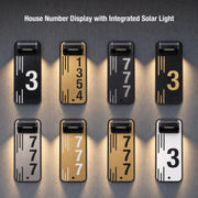 Home number sign led display adress acrylic sign house number adress plaque farmhouse home exterior decor custom made outdoor wall signc outdoor lighted door number sign (Copy)