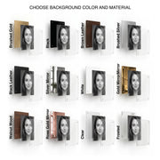 Acrylic Floating Frame Wall Mount Floating Picture Frame for Diploma Certificate Poster Artwork Degree Display