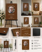 Remembering Portrait Wall Frame Memorial Acrylic Photo Display Loved One Picture Frame Floating Memory Photo Frame Remembrance Wall Decor