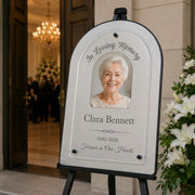 Remembering Portrait Wall Frame Memorial Acrylic Photo Display Loved One Picture Frame Floating Memory Photo Frame Remembrance Wall Decor