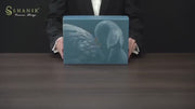 Tie Box - Wooden Box with Lid, Engagement Gift for Him
